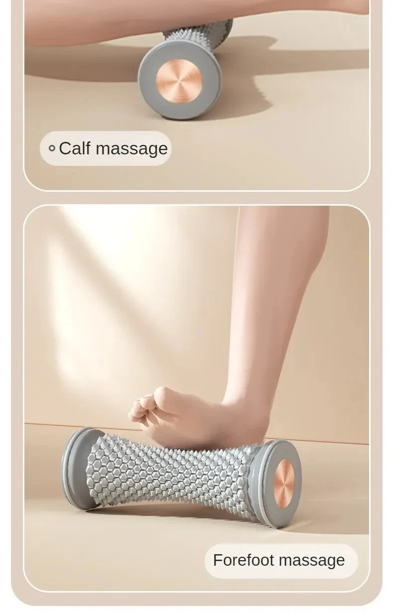 Manual massage roller