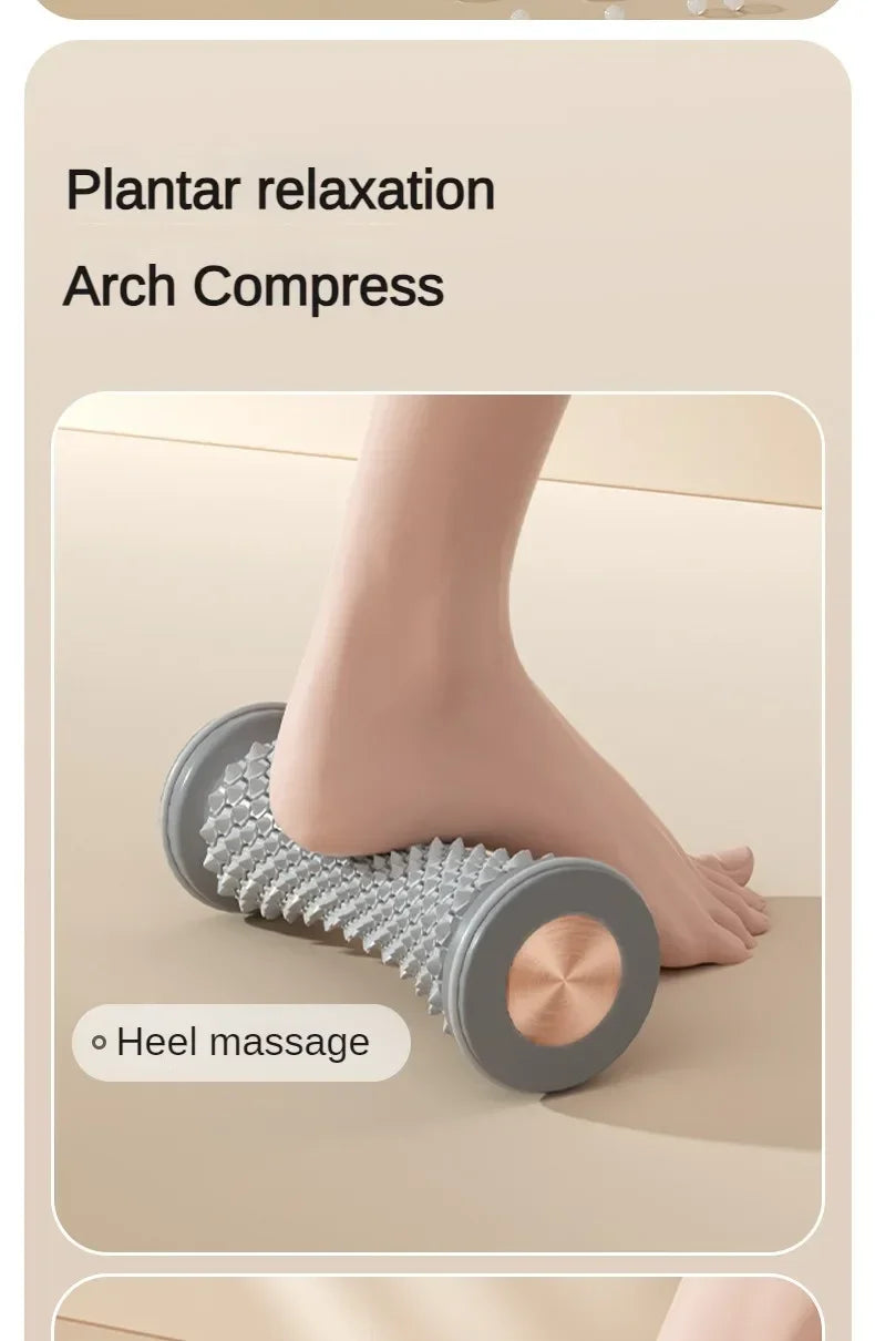 Manual massage roller