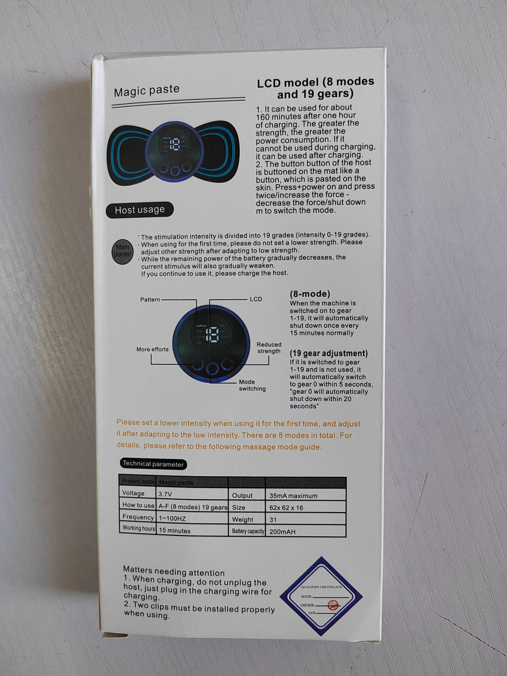 Mini Electric Neck Massage