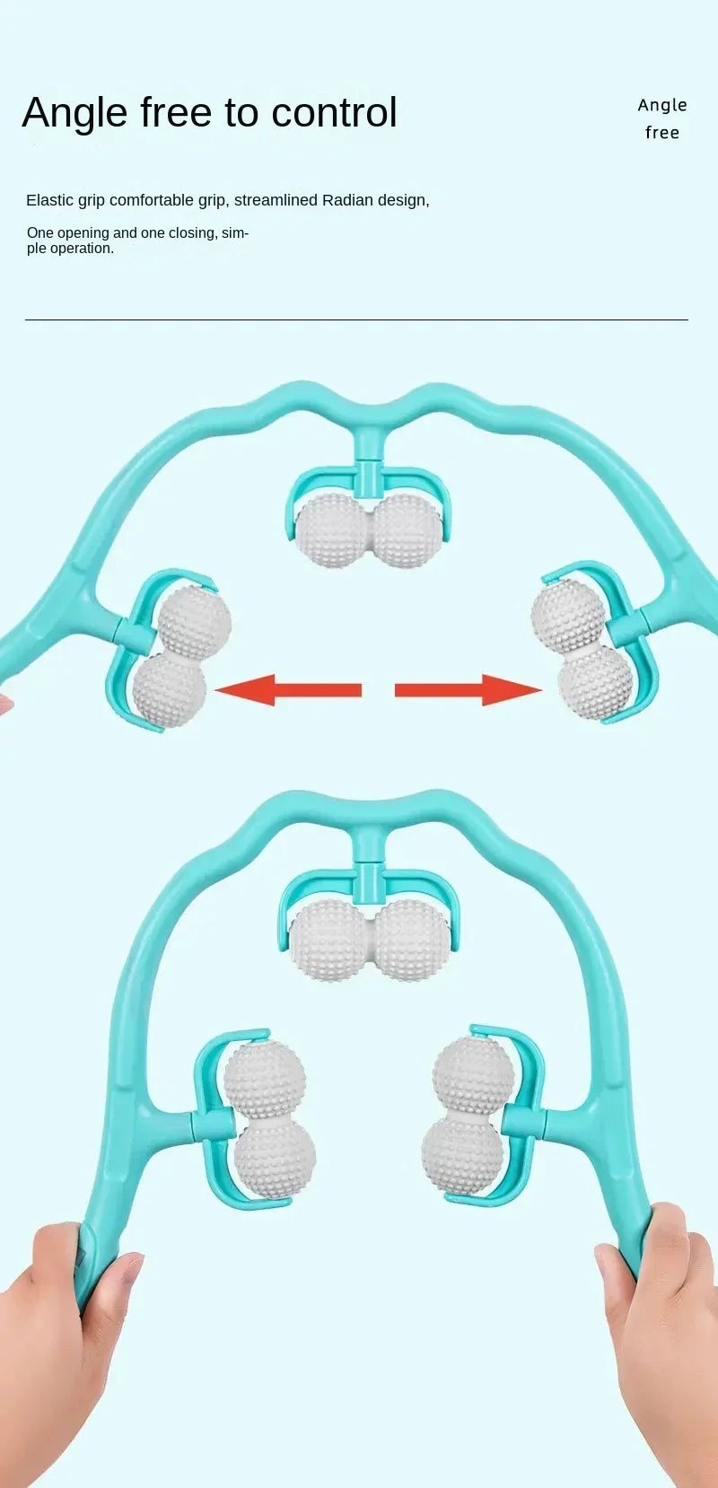 Multi Functional Manual Massager