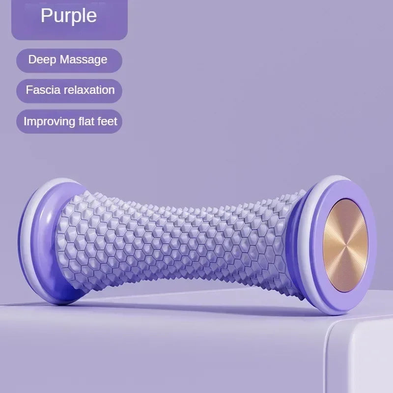 Manual massage roller