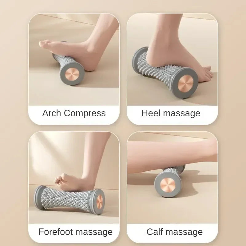 Manual massage roller