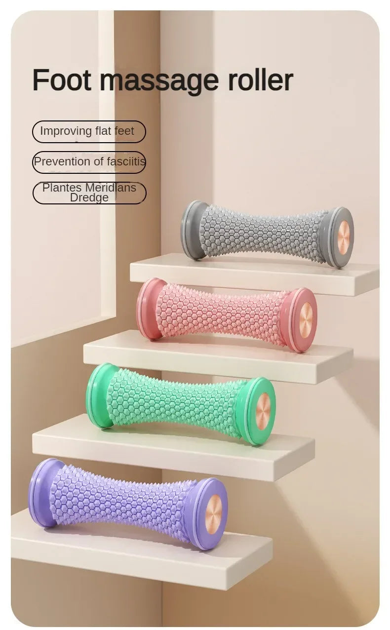 Manual massage roller